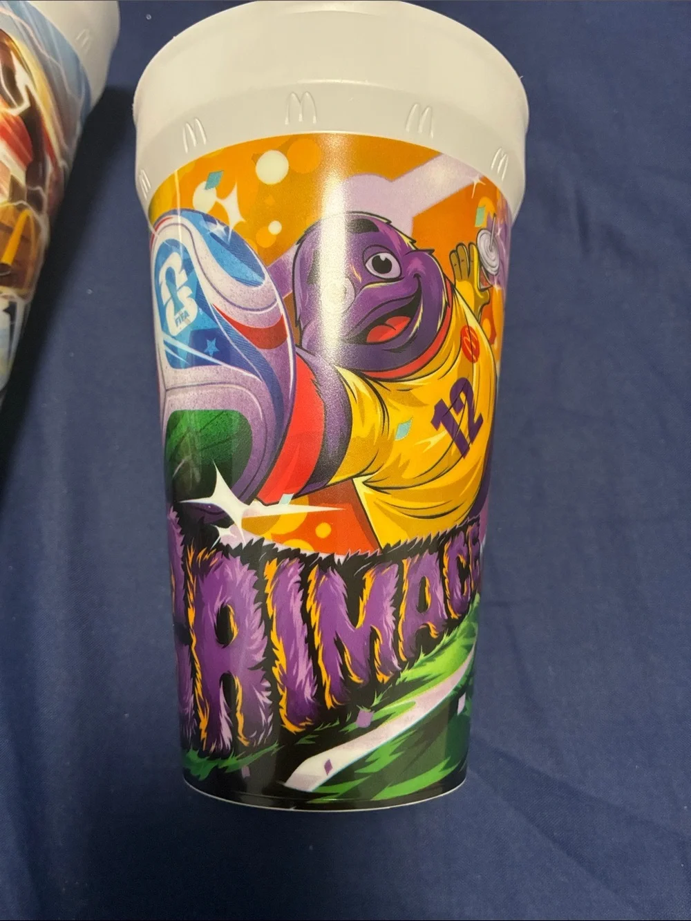 MCDONALDS COLLECTABLE WORLD CUP 3pk cups PLASTIC